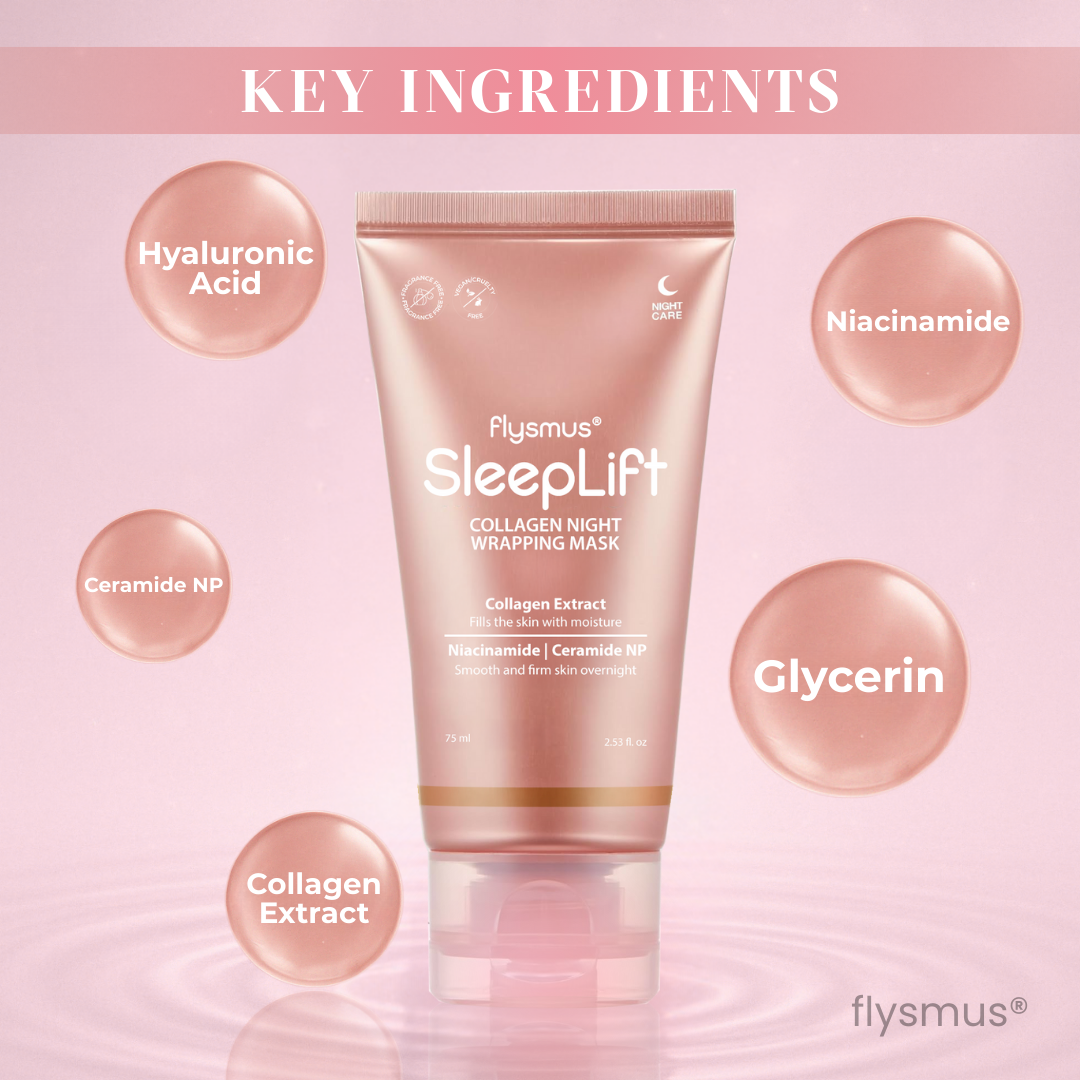 Flysmus® Sleep Lift Collagen Night Wrapping Mask